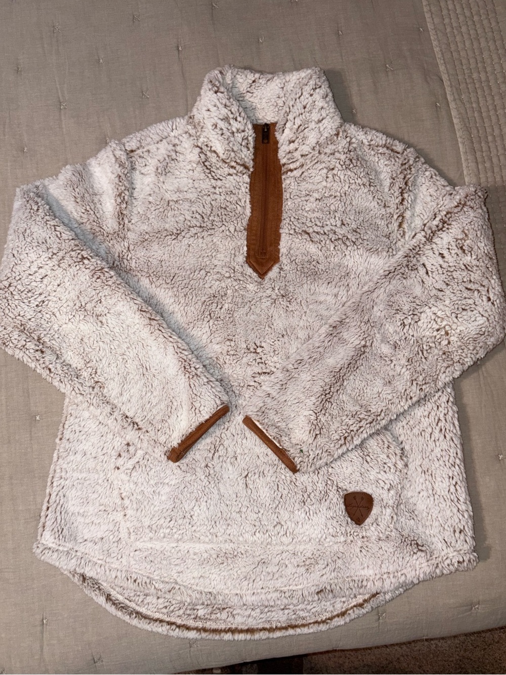 Legendary Whitetails Sherpa Quarter-Zip Size M